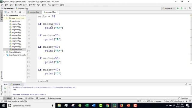 Python Bangla Tutorials 15 : elif statement смотреть онлайн