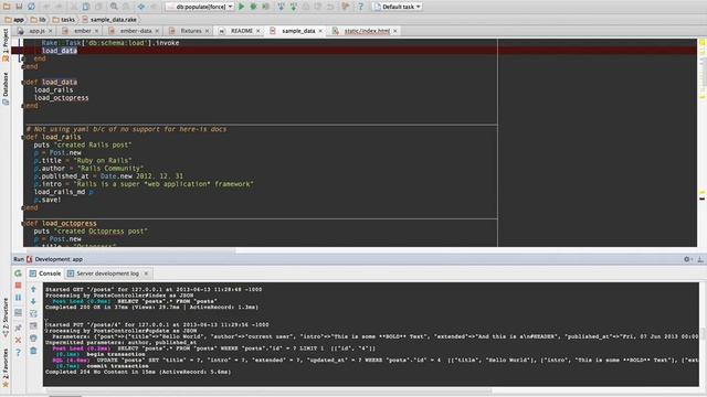 EmberJs Hello World Tutorial Using Rails 4 смотреть онлайн