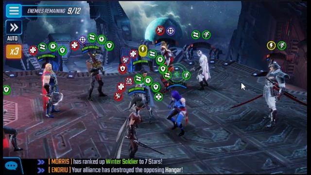 Node 5 War Scourge Diff 8 Marvel Strike Force смотреть онлайн