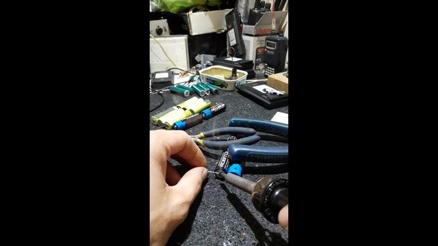 Переделка аккумулятора Motorola CP140