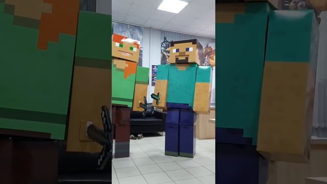 КОСТЮМ МАЙНКРАФТ | MINECRAFT COSTUME #shorts смотреть онлайн