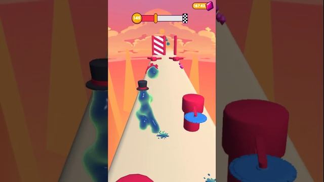 Blob Runner 3D - All Levels Gameplay Android, iOS #11 ( 138 - 152 ) смотреть онлайн