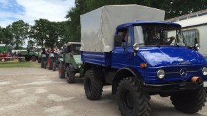 Парад старой сельскохозяйственной техники 1920-1980 годов.