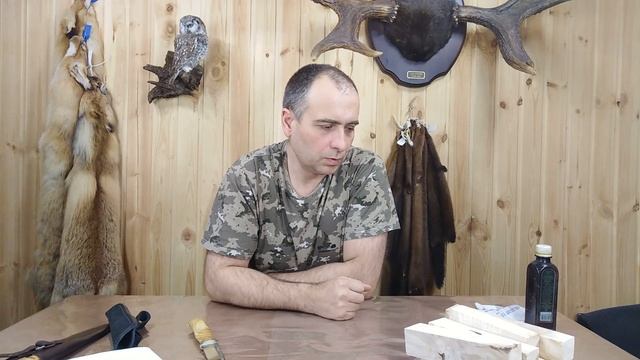 Сувель березы на рукоять ножа + планы. смотреть онлайн