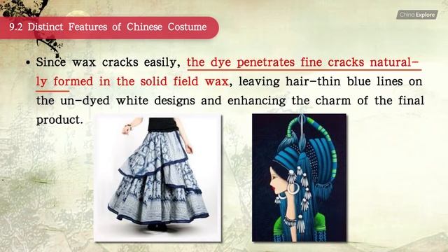 Batik -- Distinct features of Chinese Costume смотреть онлайн