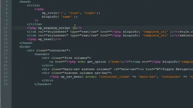 Responsive Wordpress Theme Tutorial Part 6 jQuery Toggle Menu смотреть онлайн