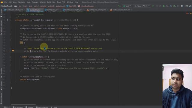 Class 152 - New Java Class For JSON Parsing | Android App Development Complete Course In Hindi смотреть онлайн