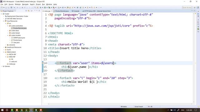 49 JSTL Object Loop With Foreach смотреть онлайн