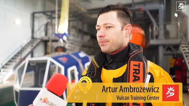 Vulcan Training Center Szczecin - symulator tonącego śmigłowca смотреть онлайн