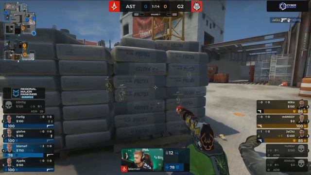 ВЫХОД НА МАЖОР!! - G2 vs Astralis | PGL Major Antwerp 2022 Europe RMR (CS:GO) смотреть онлайн