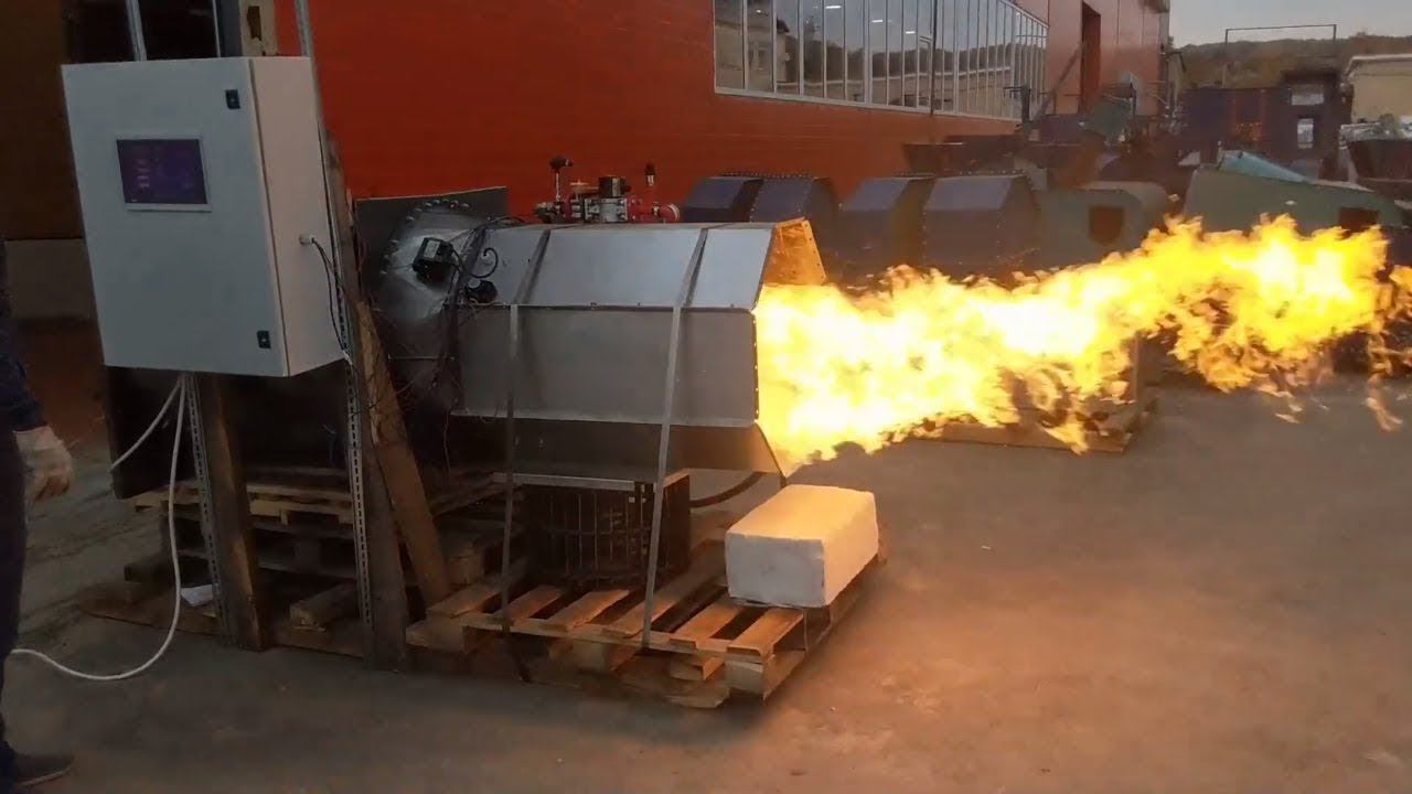 Газовая горелка СУГ для зерносушилок