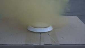 Анемостат, рассеивание воздуха