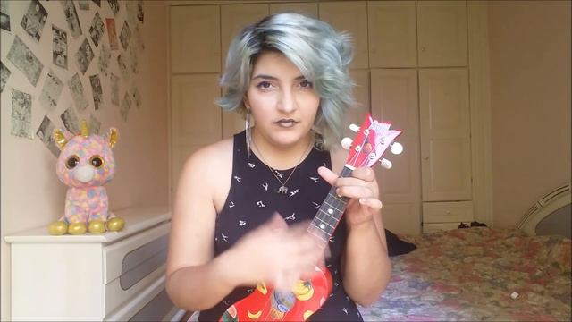 Sia - Breathe me ukulele cover |ReNtoFa| смотреть онлайн