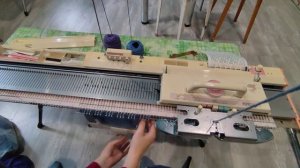 Вязальная машина Бразер brother kh 260 тук, слип, жаккард. (tuck, slip, Jacquard)