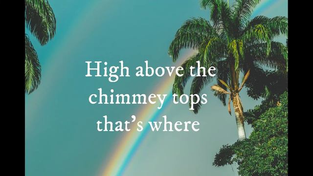 Israel Kamakawiwo'ole - Somewhere over the rainbow (lyrics) смотреть онлайн