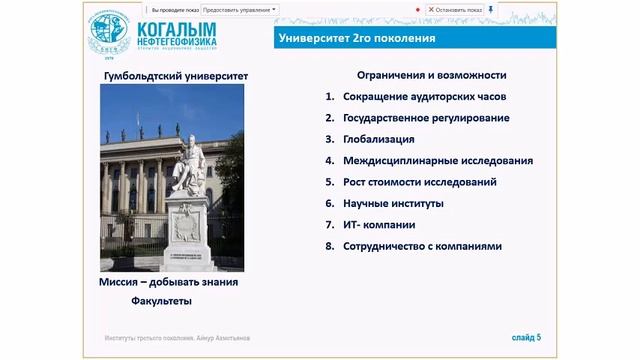 Университет третьего поколения. Айнур Ахметьянов смотреть онлайн