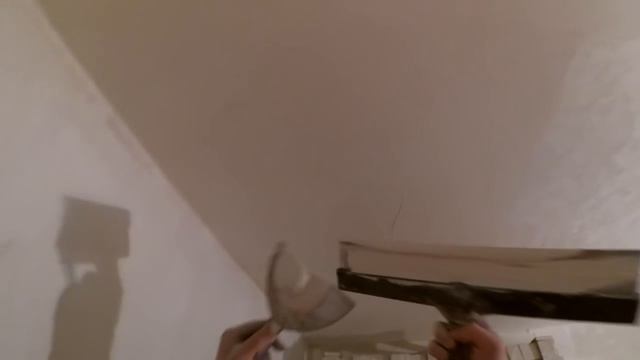 Шпаклюем стеклохолст (паутинка) под покраску. Весь процесс !!! смотреть онлайн