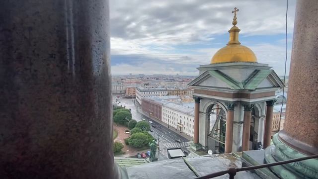 Колоннада Исаакиевского собора. Смотровая площадка смотреть онлайн