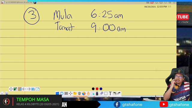 TEMPOH MASA = MATEMATIK TAHUN 4 = LIVE CLASS смотреть онлайн