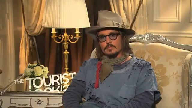Johnny Depp interview The Tourist, 2010 смотреть онлайн