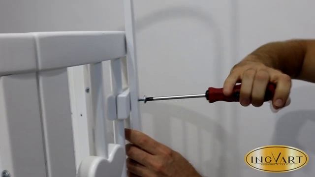 Как закрепить держатель балдахина на детскую кроватку?IngVart. смотреть онлайн