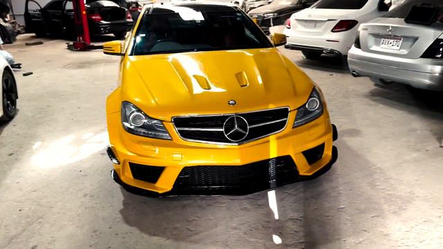 C63 Coupe 1/1 In Pakistan #mercedes #amg #c63 #cars