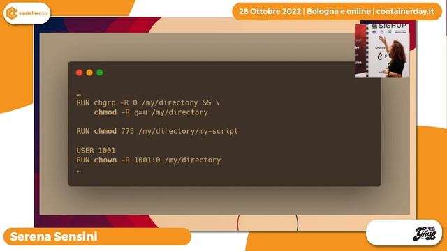 (Open)Shift your application | Serena Sensini | containerday 2022 смотреть онлайн