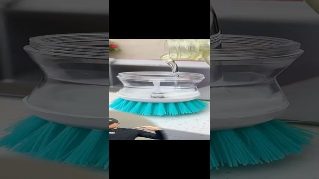 Щетка с дозатором, щетка для посуды, щетка для мытья посуды, ванной, плиты, духового шкафа #дом смотреть онлайн