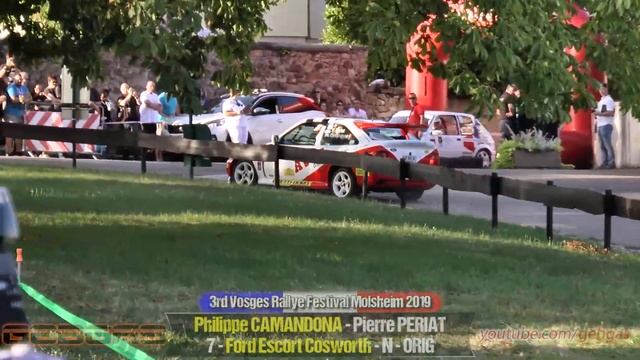 Ford Escort Cosworth - Philippe CAMANDONA - RALLY - 2019 - Vosges Rallye Festival + Pierre PERIAT смотреть онлайн