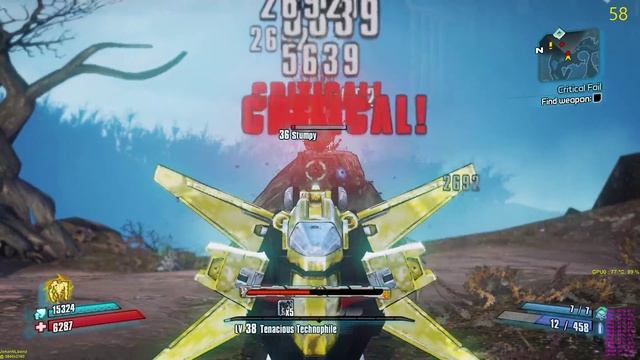 Borderlands 2 Maxed out on AMD RX 480 3840x2160 смотреть онлайн