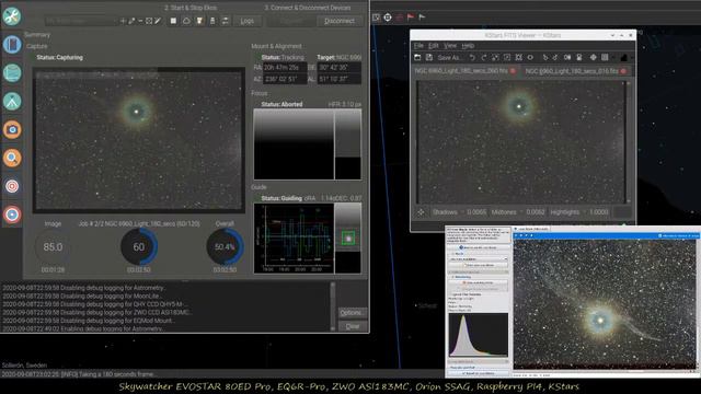 Livestream of Supernova Remnant NGC 6995 смотреть онлайн