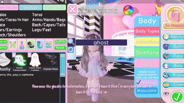 How to Headless in Royale high ? [Outfit hack!] | Tutorial смотреть онлайн