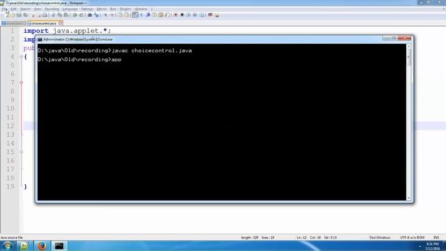 How to Create Choice Control Java Applet смотреть онлайн