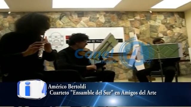 Cuarteto "Ensamble del Sur" en Amigos del Arte смотреть онлайн