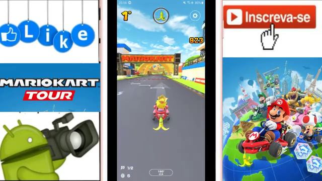 Mario Kart Tour Baby Peachette CUP GAMEPLAY COPA DONKEY KONG ANDROID IOS #2 смотреть онлайн
