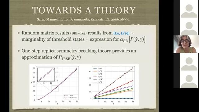 Insights on gradient-based algorithms in high-dimensional learning смотреть онлайн
