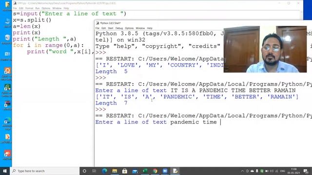 CLASS XII COMPUTER SC CH-4 PYTHON STRING FUNCTIONS 06-05-2021 смотреть онлайн