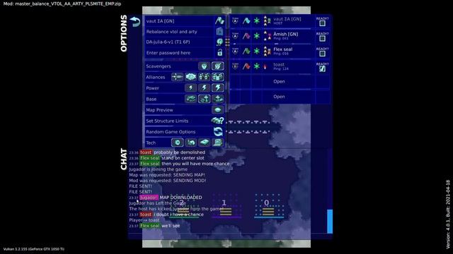 Вечерние игры Vaut'а. Warzone 2100 version 4.0.1 смотреть онлайн