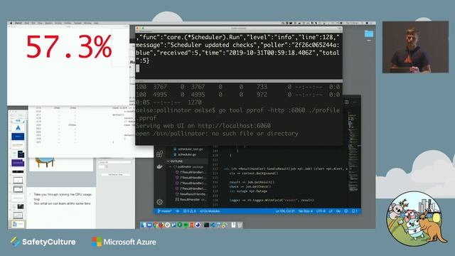 GopherConAU 2019 - Alexander Else - Profiling a go service in production смотреть онлайн
