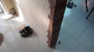 Дверной откос из гипсовой плитки