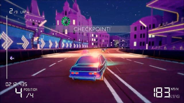 Electro Ride: The Neon Racing - Synthferat Dream - Prague Gameplay (PC HD) [1080p60FPS] смотреть онлайн
