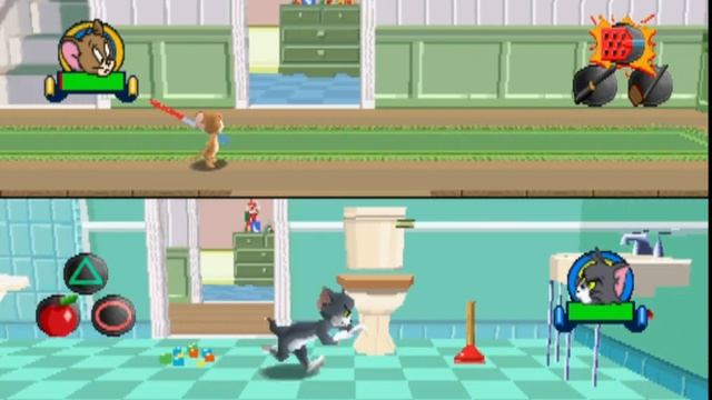 Tom And Jerry House Trap PS1 Gameplay Completed Story смотреть онлайн