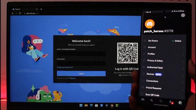 How to Log Into Discord with QR Code ! смотреть онлайн
