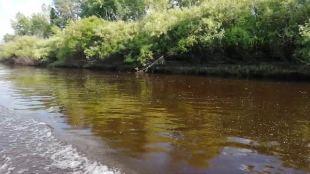 Мотор лодочный Тояма 5 л.с. Ривьера320.Обкатка.Глиссер! смотреть онлайн