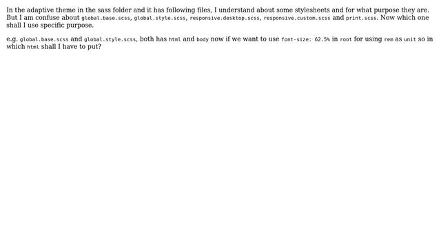 Drupal: Adaptive theme css which stylesheet to use? смотреть онлайн
