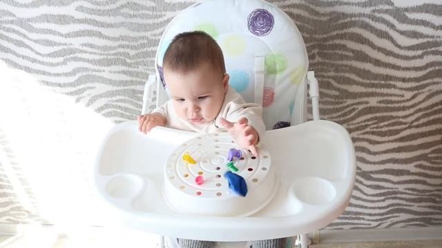 Развивающая игра для 6 месяцев. Занимашка за 2 минуты