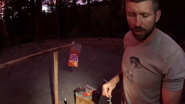 Survival Camping with 4 yr Old - Trapping, Knapping, Friction Fire & Campfire Cooking смотреть онлайн