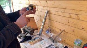 Обьем 75ml и замена вилочного масла в  Honda dio zx 35