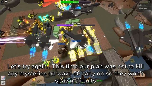 Trying To BEAT HARDCORE In DUO || Tower Defense Simulator смотреть онлайн