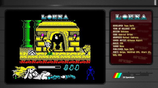 Lorna Revisited - Quick Look - ZX Spectrum смотреть онлайн
